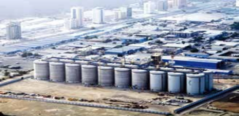 Stone columns for Grain Storage Facility at Fujairah, U.A.E.  阿联酋富吉拉战略粮食储备工程振冲碎石桩地基处理(图1)